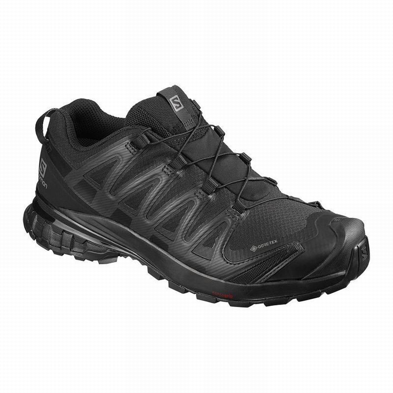 SALOMON XA PRO 3D V8 GORE-TEX Philippines - Women's Trail Running Shoes - Black | 042317-QAO